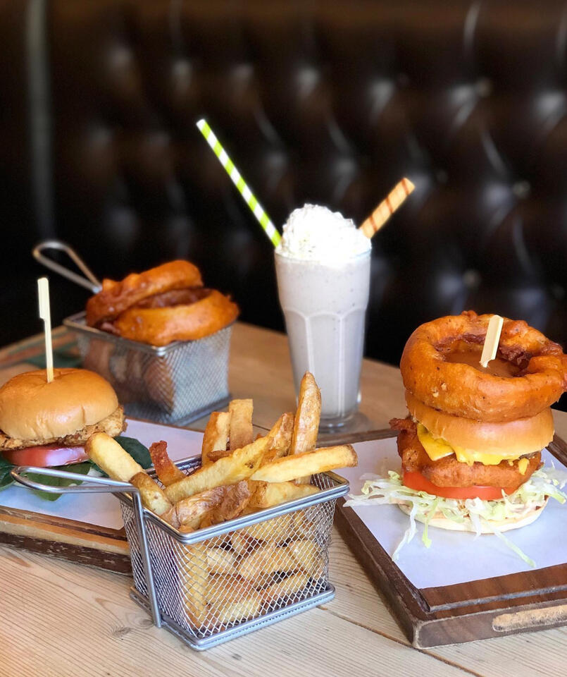 Farm Fresh Burgers & Shakes Food Photo